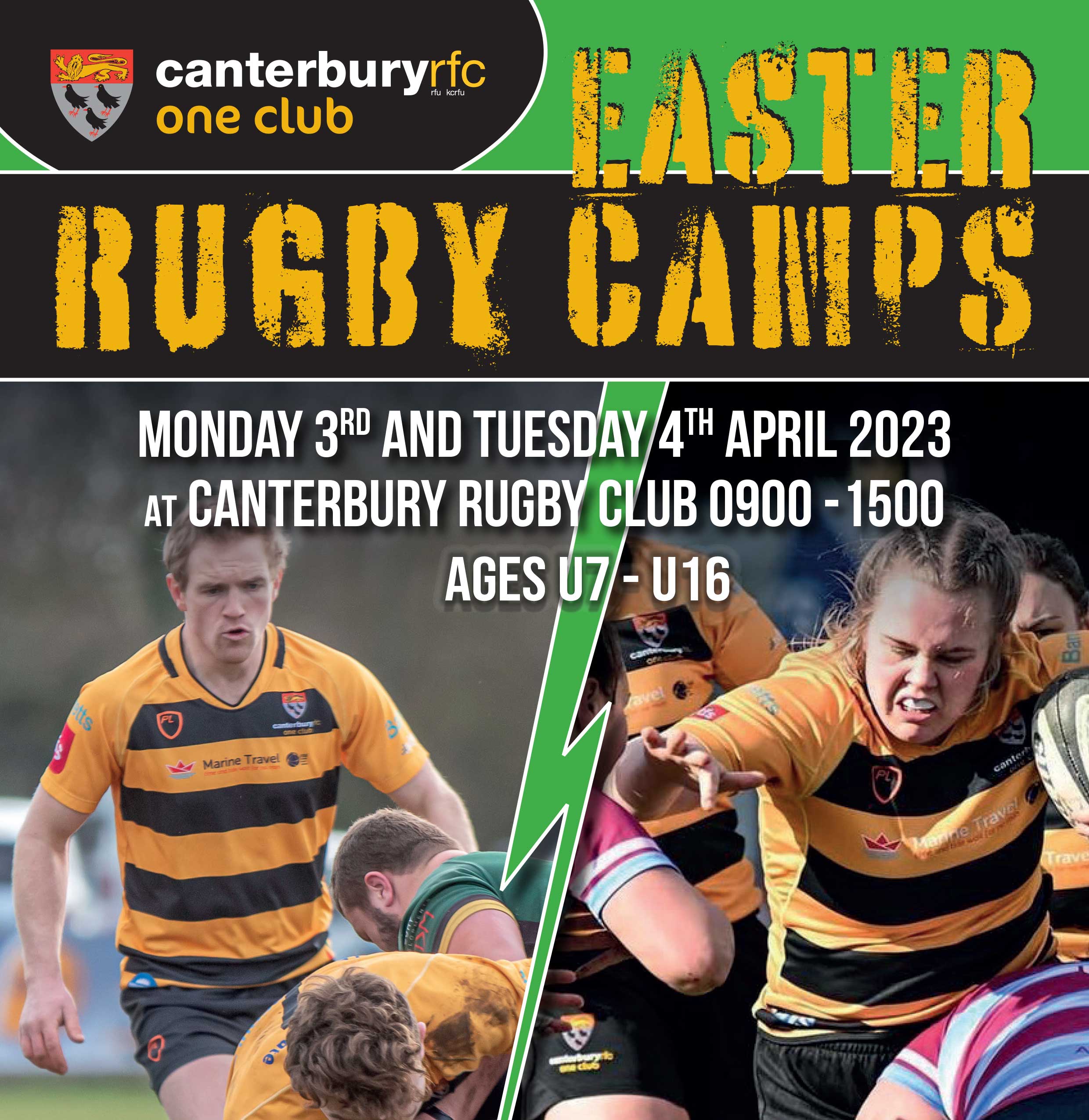 Easter Rugby Camp Canterbury Rugby Club