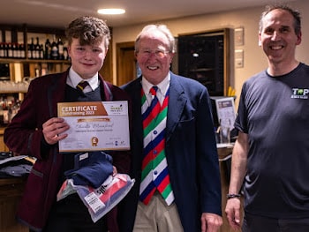 Charlie Mumford, top fundraiser for 2022/23 The Rugby Project