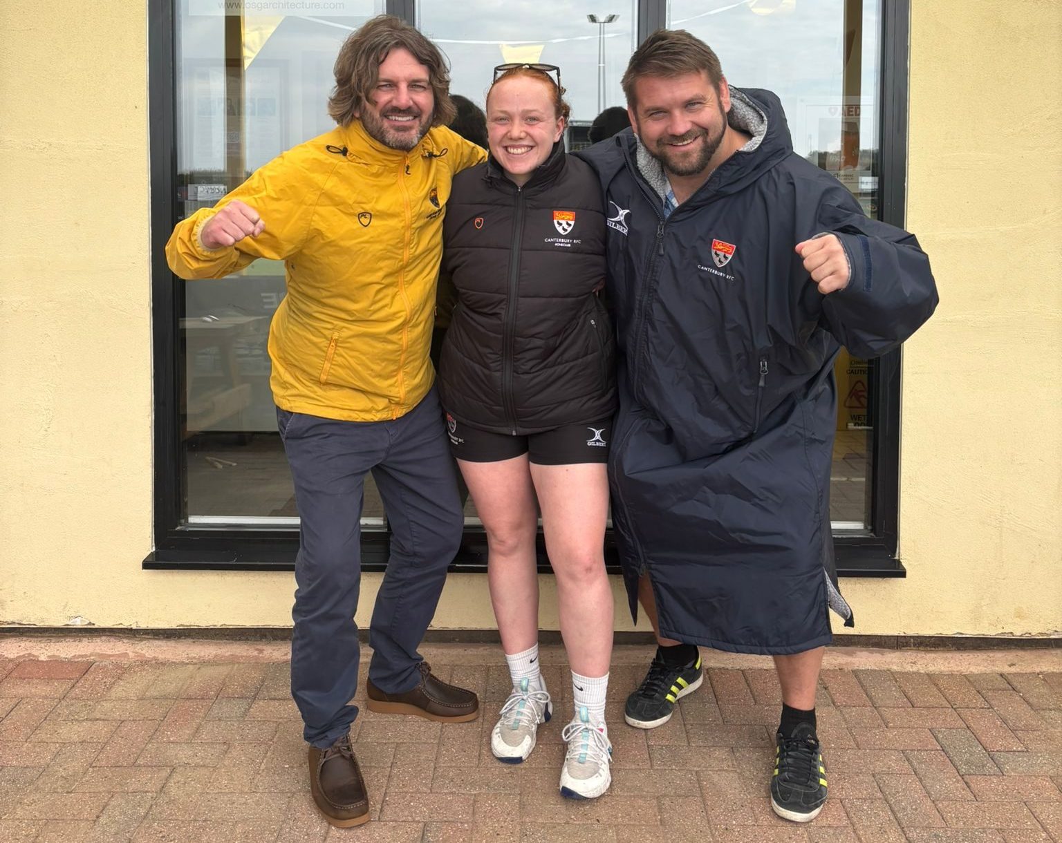 Dean Martin, - Southeastern, Alice Hayward - CRFC, Nathan Morris - CRFC