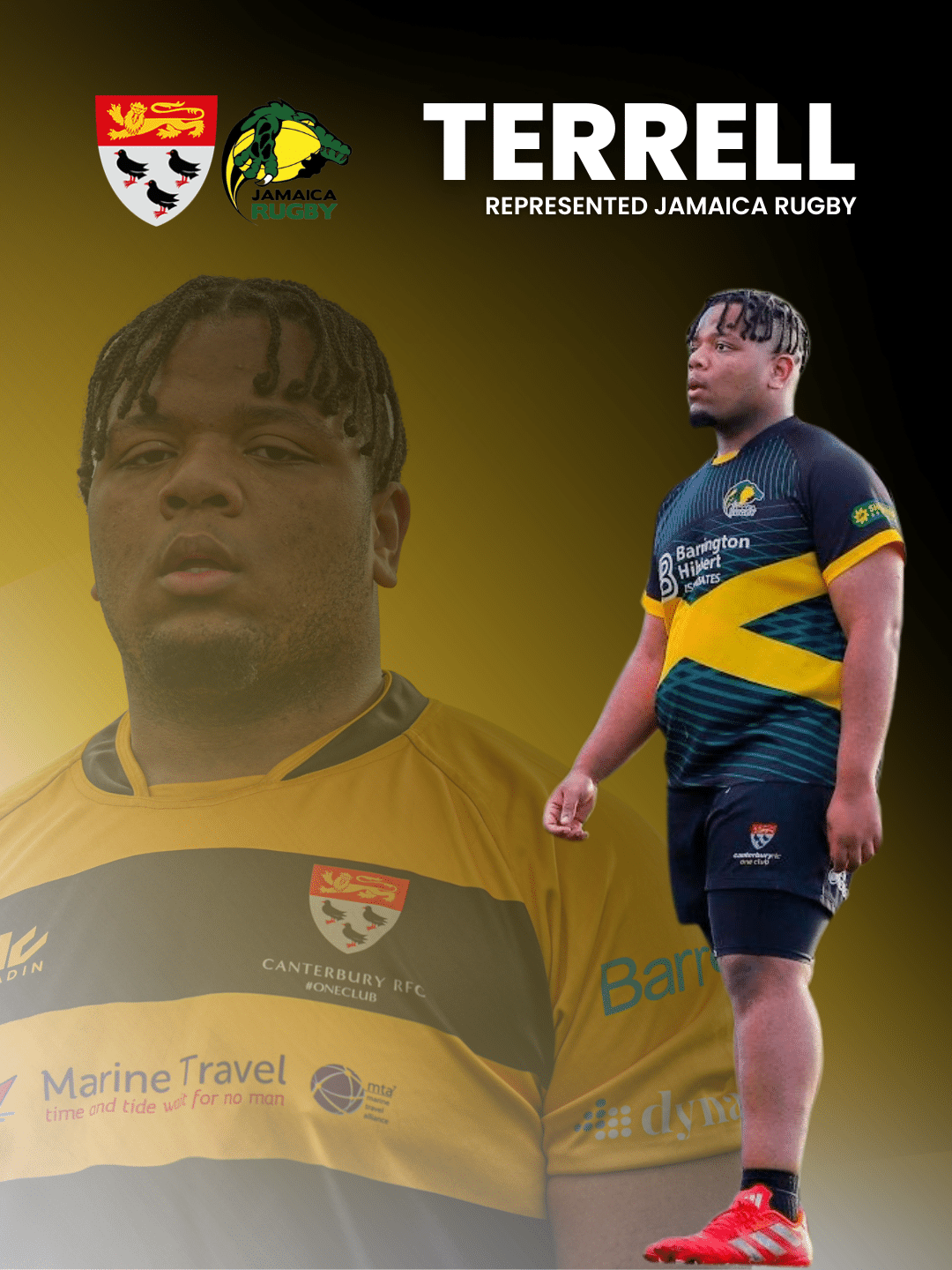 Tarrell Rugby Terrell Represents Jamaica Rugby in International Clash Against ...