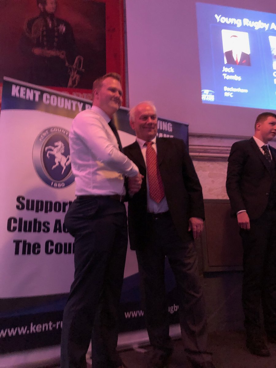 Jake Beesley wins Young Rugby Ambassador of the Year Award